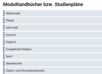 Zur Seite: Zweitfächer